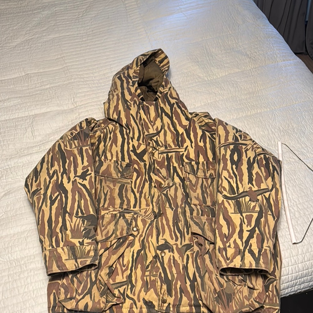 Cabelas Camo Hooded Jacket